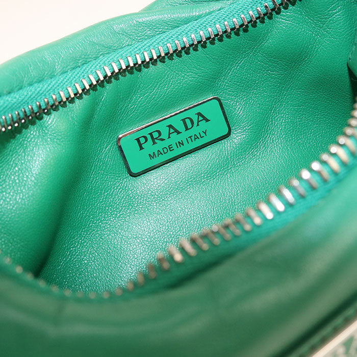 PRADA 2WAY 1BA384 Handbag leather Women