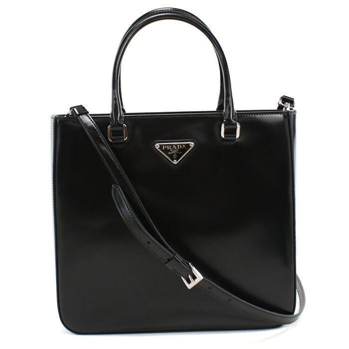 PRADA 2WAY bag 1BA330 Handbag leather Women