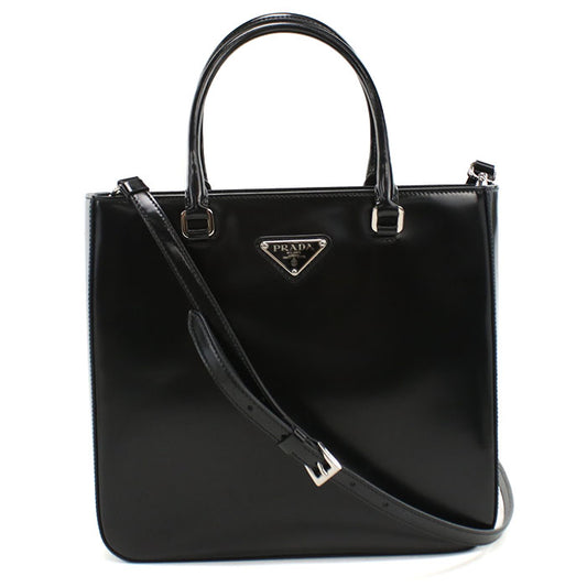 PRADA 2WAY bag 1BA330 Handbag leather Women