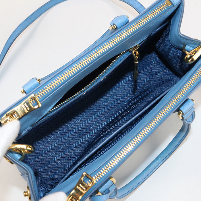 PRADA 2WAY Handbag leather Women