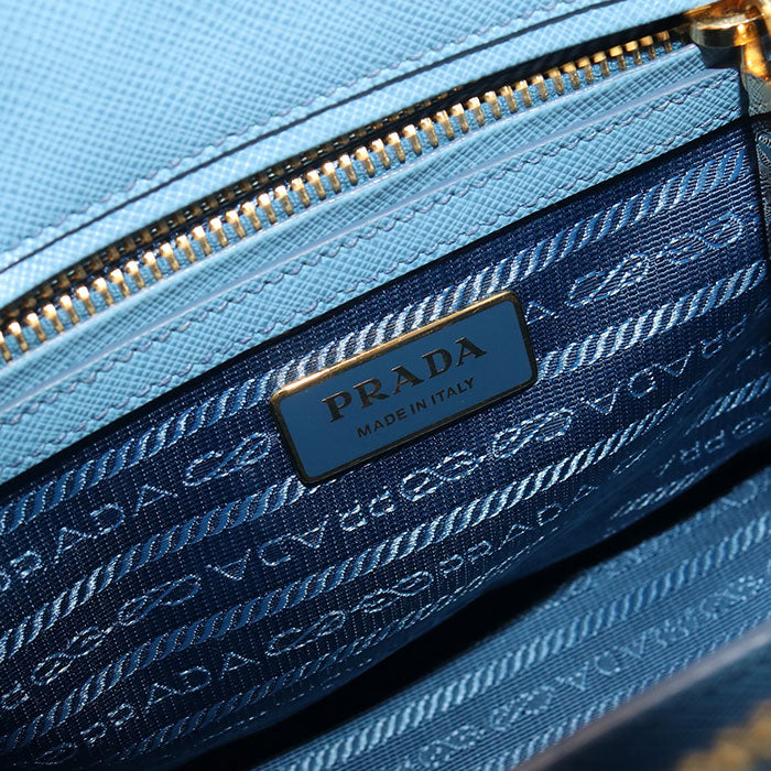 PRADA 2WAY Handbag leather Women