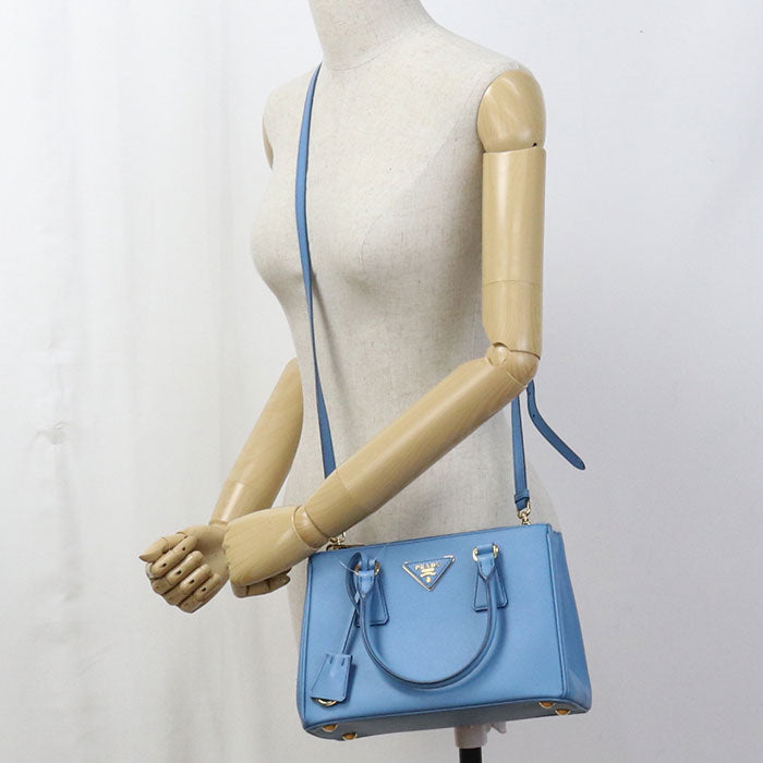 PRADA 2WAY Handbag leather Women