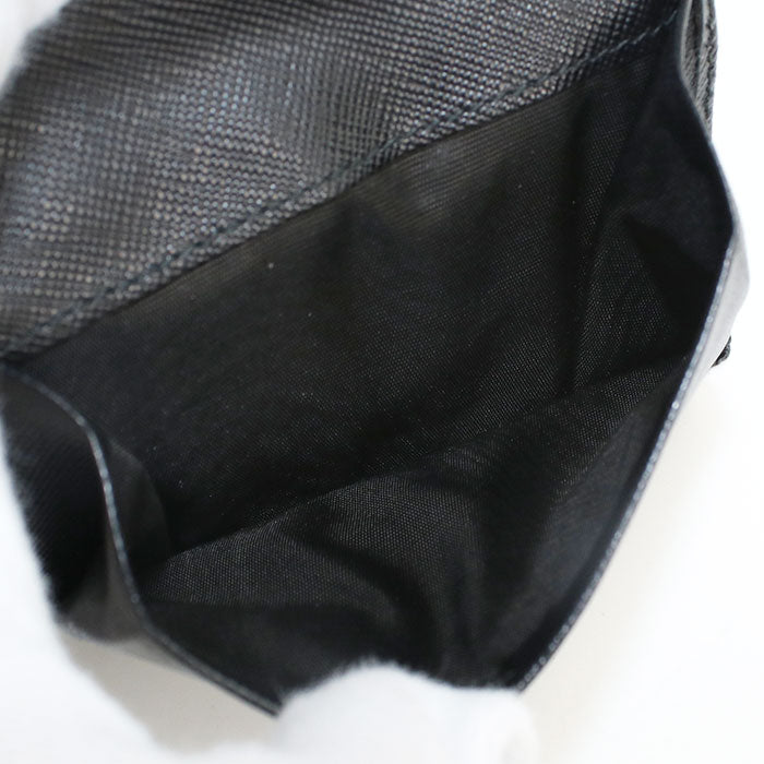 PRADA Saffiano leather wallet 1MV204 QWA F0002 Folded wallet leather Women