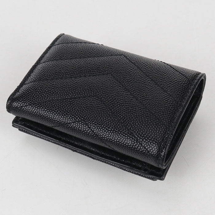 SAINT LAURENT Tiny wallet Monogram 602791 Tri-fold wallet Calfskin Women