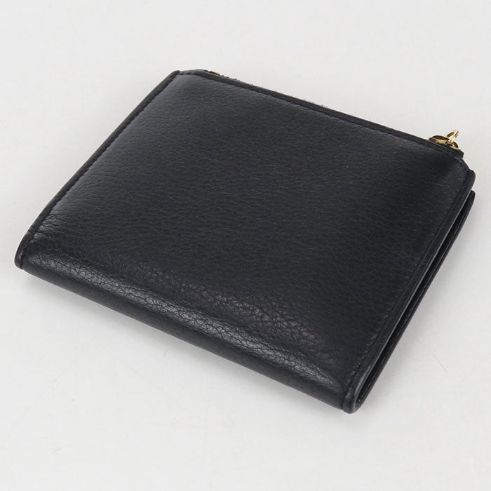 SAINT LAURENT 635265 Bifold Wallet Calfskin Women