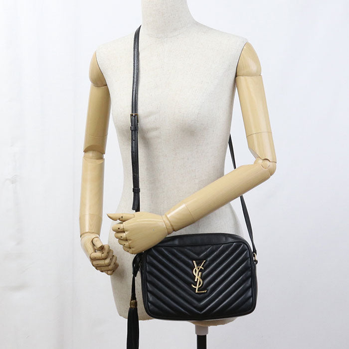 SAINT LAURENT Camera bag Roux 612544 Diagonal Shoulder bag Calfskin Women