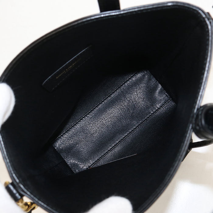 SAINT LAURENT Shopping 2WAY Mini Toy 712367 Handbag Calfskin Women's