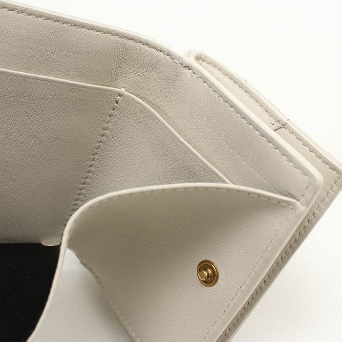 SAINT LAURENT Cassandra Strasse 787557 Three fold wallet/lambskin Women's