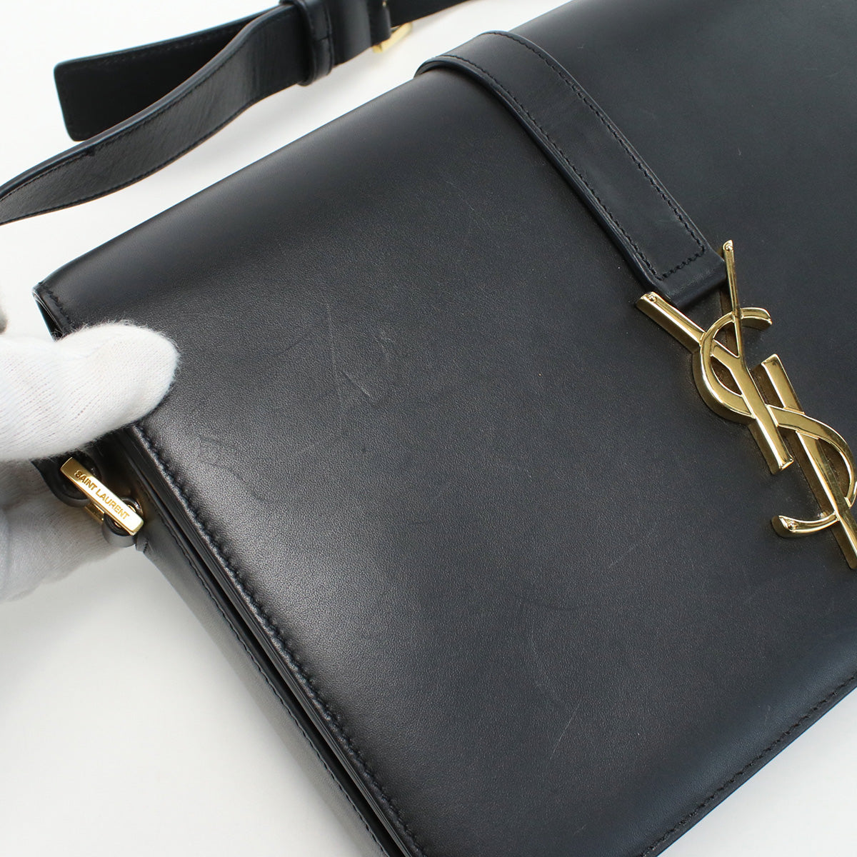 SAINT LAURENT Universite Shoulder SL63658 Shoulder leather/Universite Shoulder Women