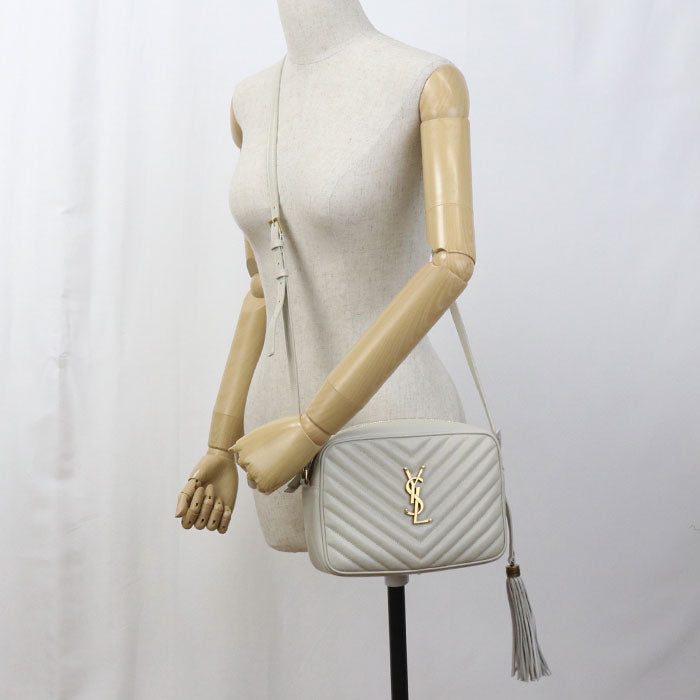 SAINT LAURENT Camera bag Roux 612544 Diagonal shoulder bag leather Women