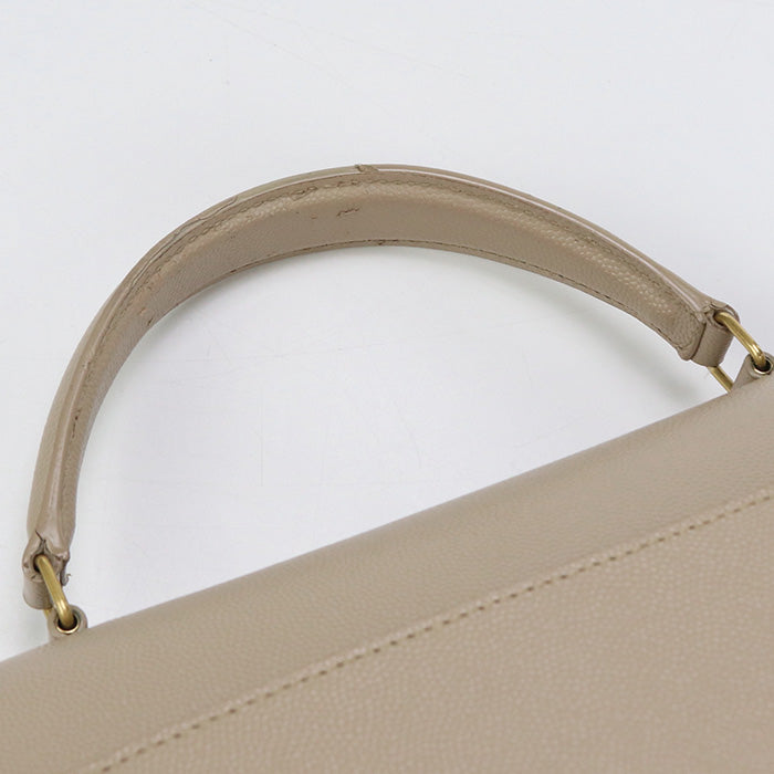 SAINT LAURENT Medium top handle Cassandra SL88880 Handbag Calfskin/Medium top handle Women