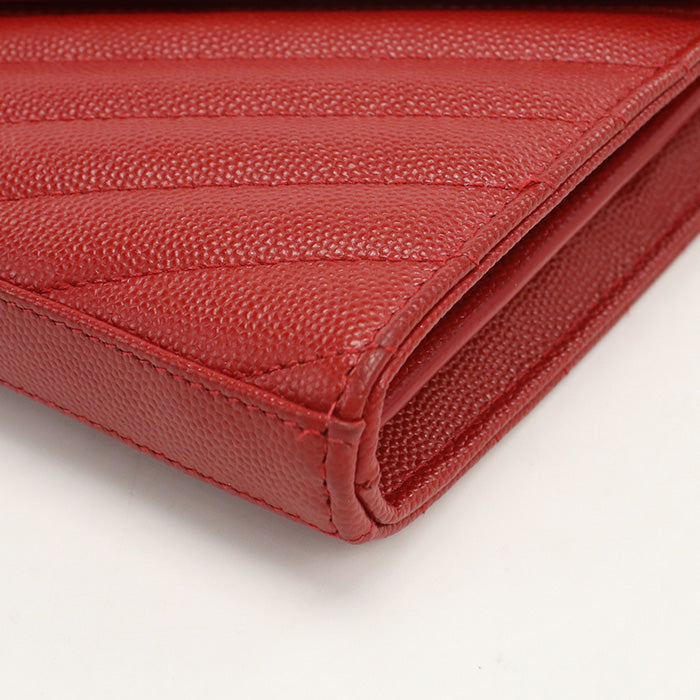 SAINT LAURENT Classic Cassandra SL90027 Chain wallet Calfskin/Classic Chain Wallet Women