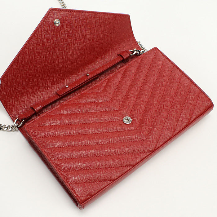 SAINT LAURENT Classic Cassandra SL90027 Chain wallet Calfskin/Classic Chain Wallet Women