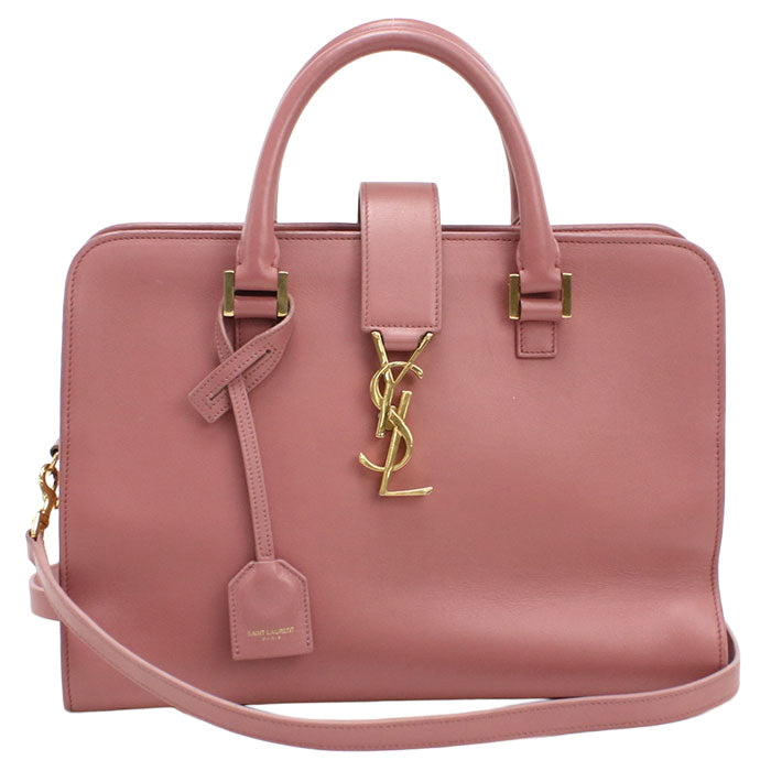 SAINT LAURENT 2WAY handbag Baby mosquito bus SL91329 Handbag leather/2WAY handbag Women