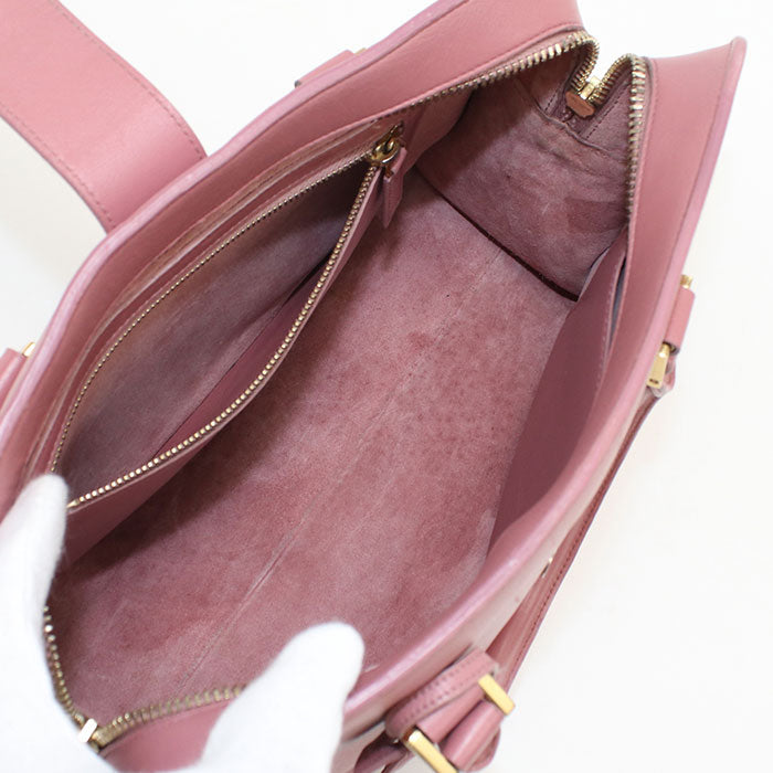 SAINT LAURENT 2WAY handbag Baby mosquito bus SL91329 Handbag leather/2WAY handbag Women