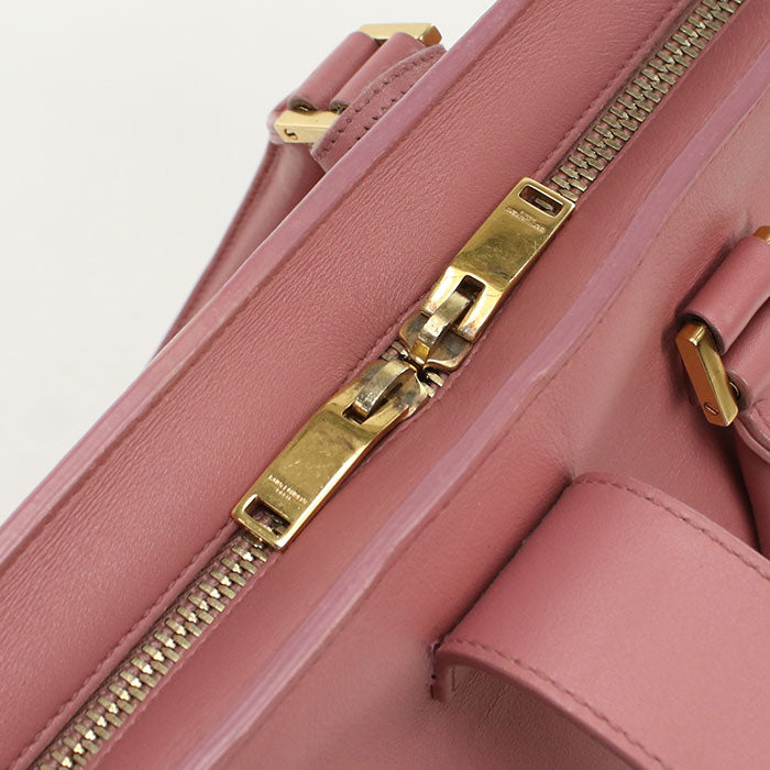 SAINT LAURENT 2WAY handbag Baby mosquito bus SL91329 Handbag leather/2WAY handbag Women