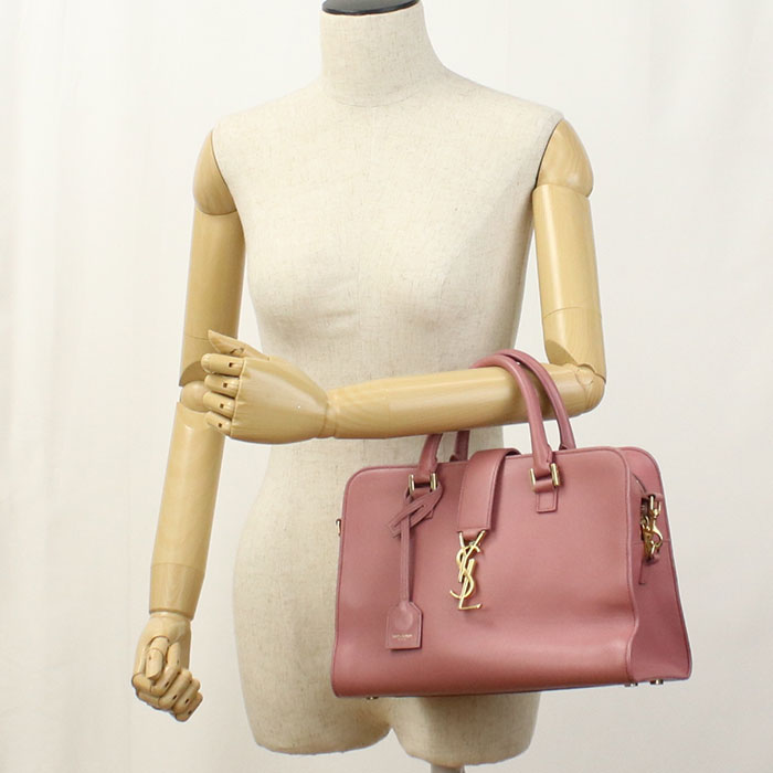 SAINT LAURENT 2WAY handbag Baby mosquito bus SL91329 Handbag leather/2WAY handbag Women