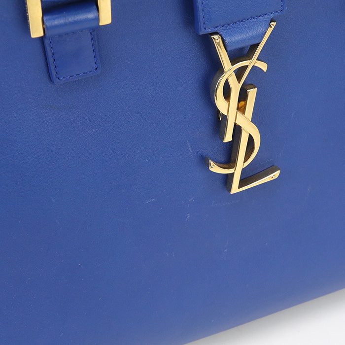 SAINT LAURENT 2WAY handbag Monogram Kabas 357395 Handbag leather Women