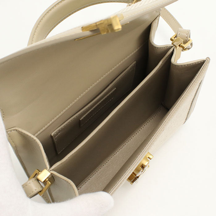 SAINT LAURENT 2WAY Cassandra 623930 Handbag canvas/leather Women