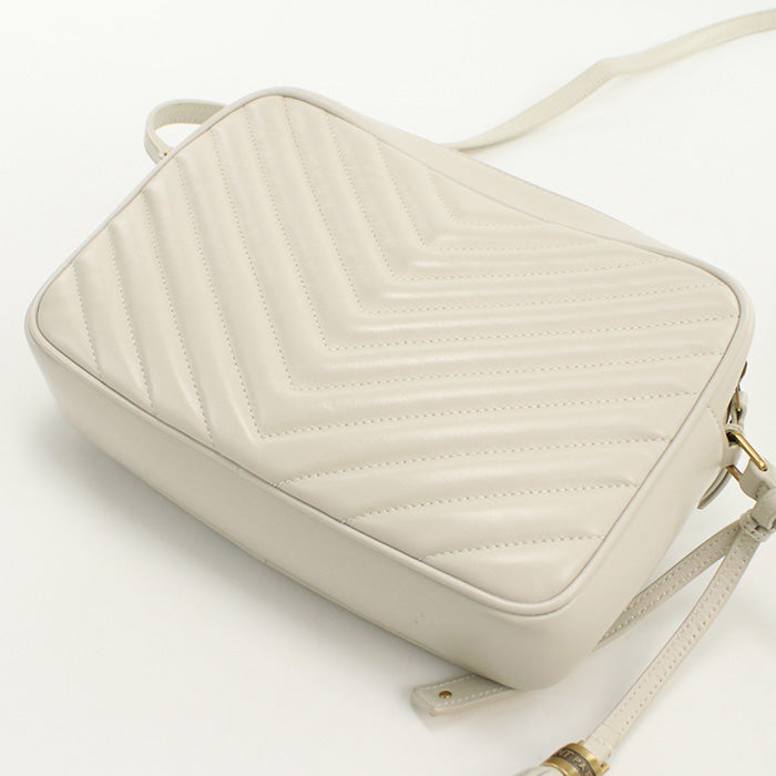 SAINT LAURENT Roux 574494 Diagonal shoulder bag/Quilted leather Women