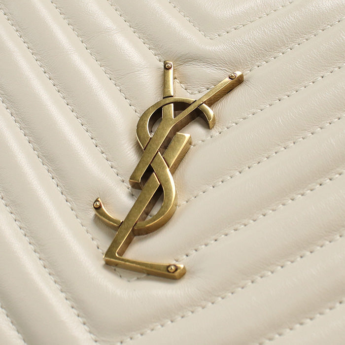 SAINT LAURENT Roux 574494 Diagonal shoulder bag/Quilted leather Women