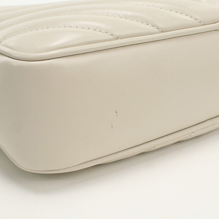 SAINT LAURENT Roux 574494 Diagonal shoulder bag/Quilted leather Women