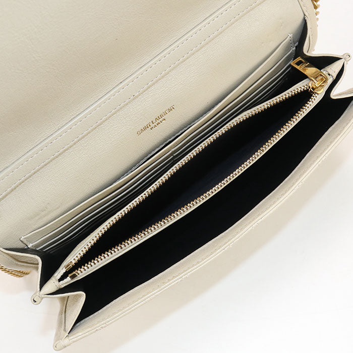 SAINT LAURENT Cassandra 585031 Chain wallet leather Women