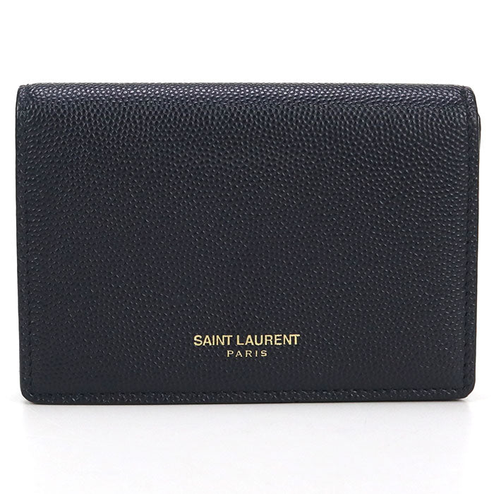 SAINT LAURENT Card Case 361730 name card holder leather mens