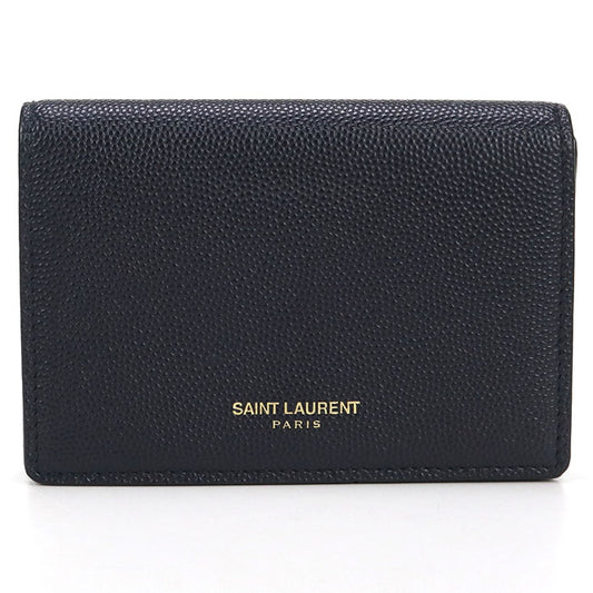 SAINT LAURENT Card Case 361730 name card holder leather mens