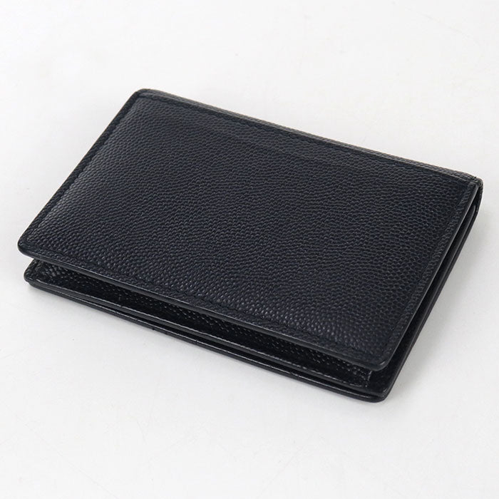 SAINT LAURENT Card Case 361730 name card holder leather mens