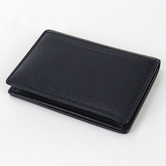 SAINT LAURENT Card Case 361730 name card holder leather mens