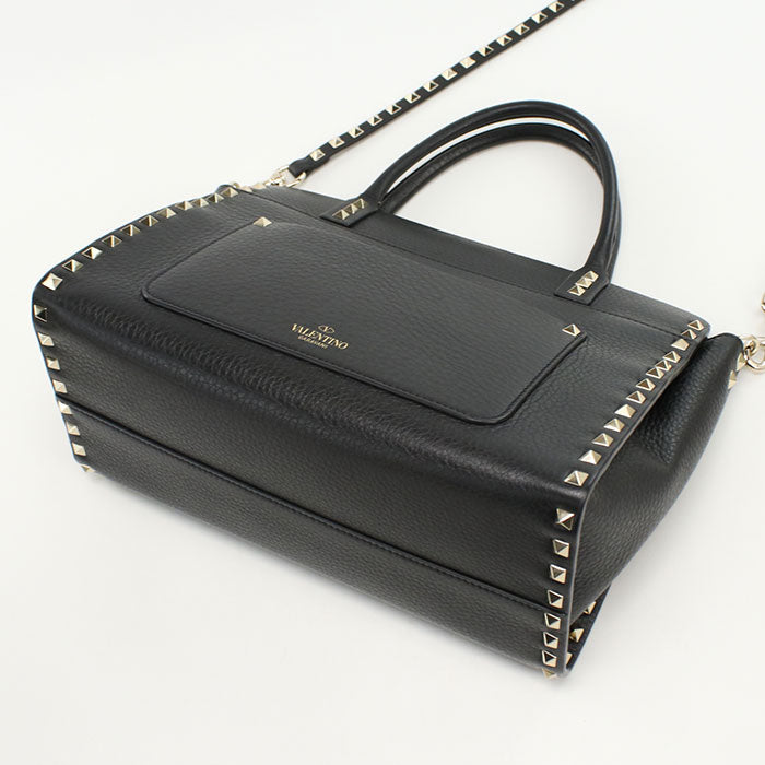 Valentino 2WAY Rock studs Tote bag leather Women