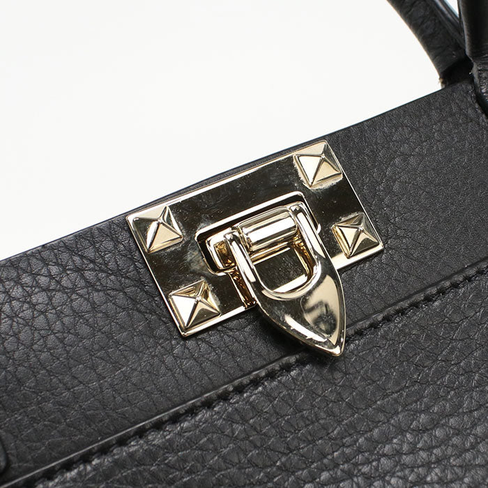 Valentino 2WAY Rock studs Tote bag leather Women