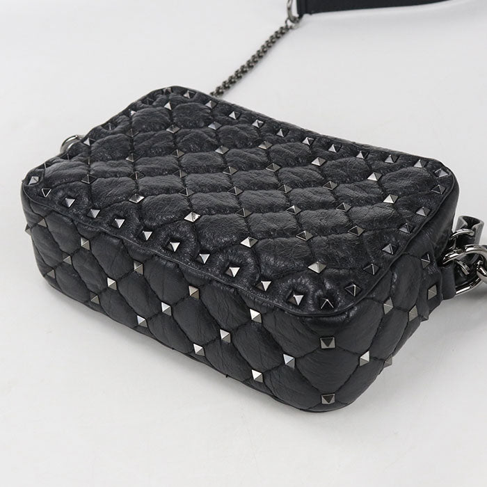 Valentino Chain Studs Diagonal shoulder bag Shoulder Bag Calfskin Women's