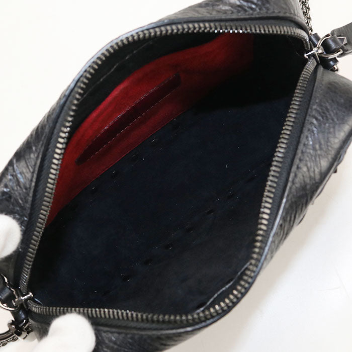 Valentino Chain Studs Diagonal shoulder bag Shoulder Bag Calfskin Women's