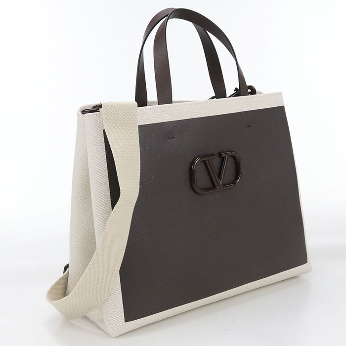 Valentino 2WAY Tote Bag canvas Women's