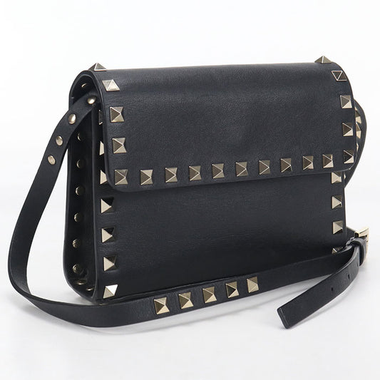 Valentino Rock studs Diagonal shoulder bag Shoulder Bag Calfskin Women's