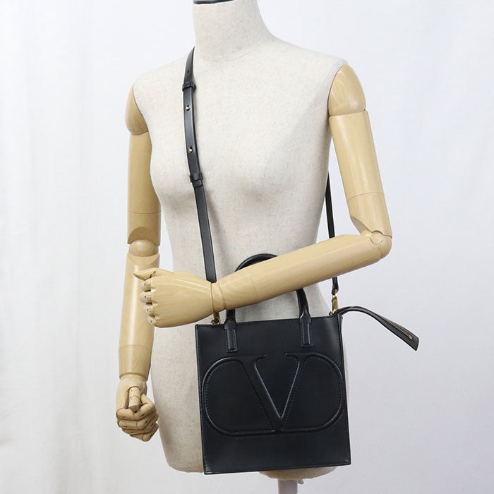 Valentino 2WAY Handbag Calfskin Women's