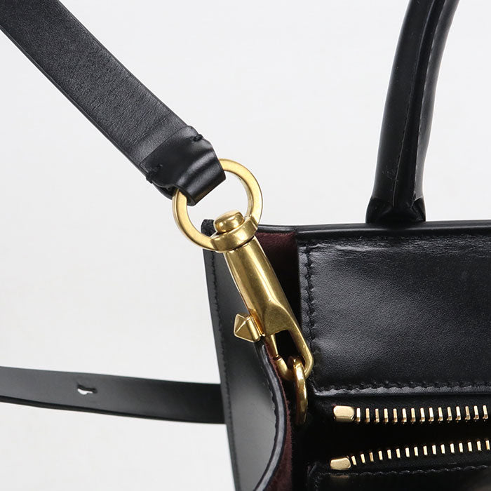 Valentino 2WAY Handbag Calfskin Women's