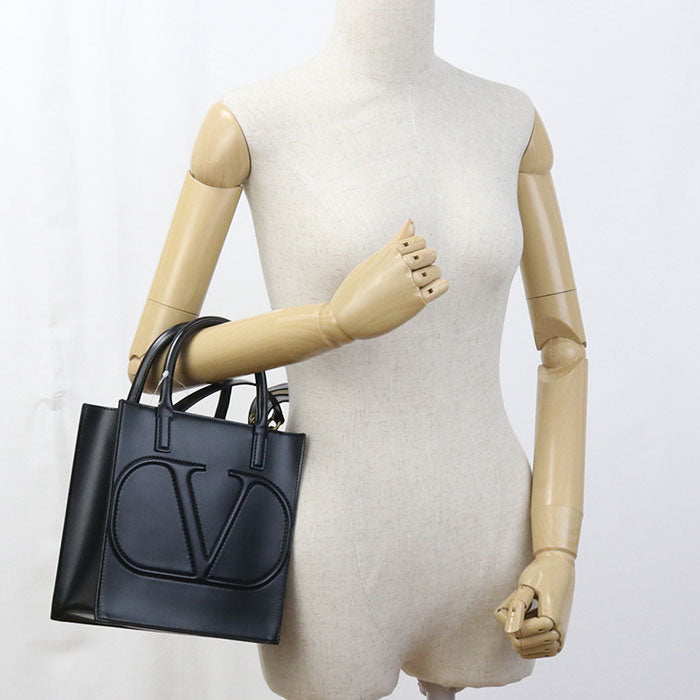 Valentino 2WAY Handbag Calfskin Women's