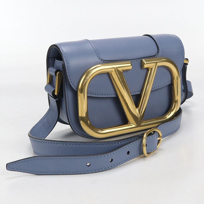 Valentino Diagonal shoulder bag Shoulder Bag Calfskin Women's