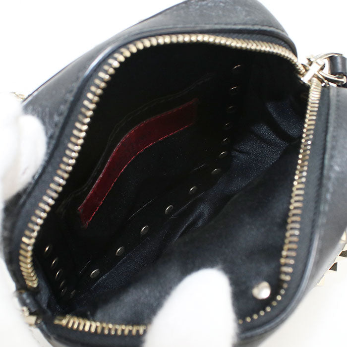 Valentino Chain Shoulder bag Rock studs Diagonal shoulder bag leather Women