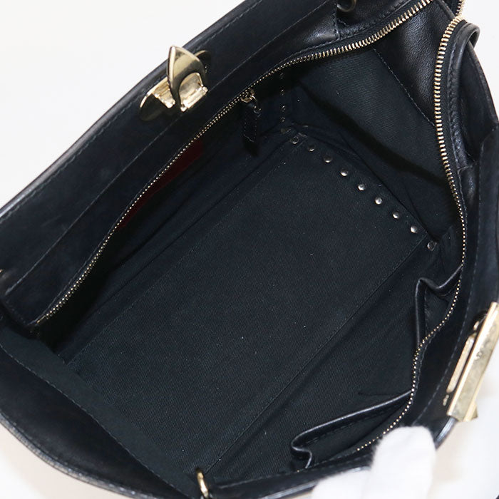Valentino 2WAY handbag Rock Studs Handbag leather Women