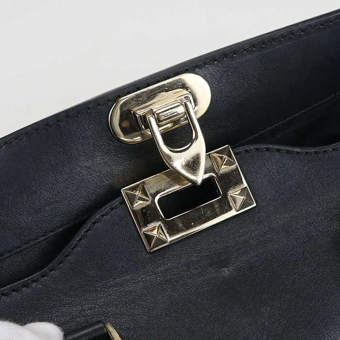 Valentino 2WAY handbag Rock Studs Handbag leather Women