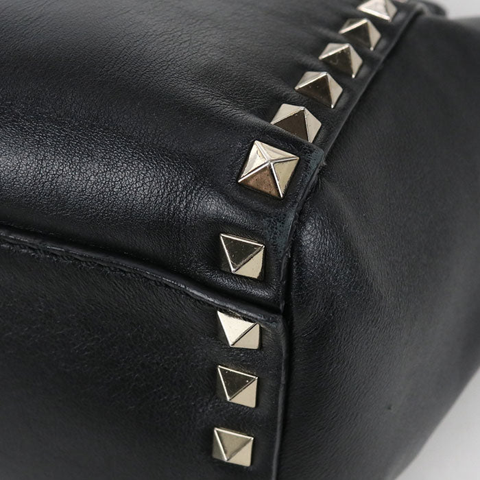 Valentino 2WAY handbag Rock Studs Handbag leather Women