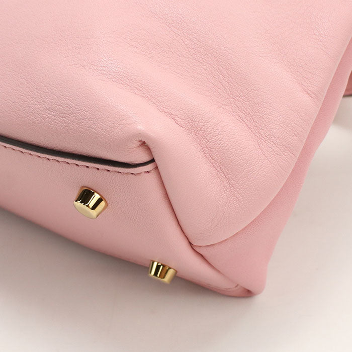 Gianni Versace 2WAY 1018302 Diagonal shoulder bag leather Women